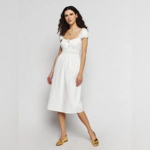 REFORMATION Arna Dress Size 6 in White